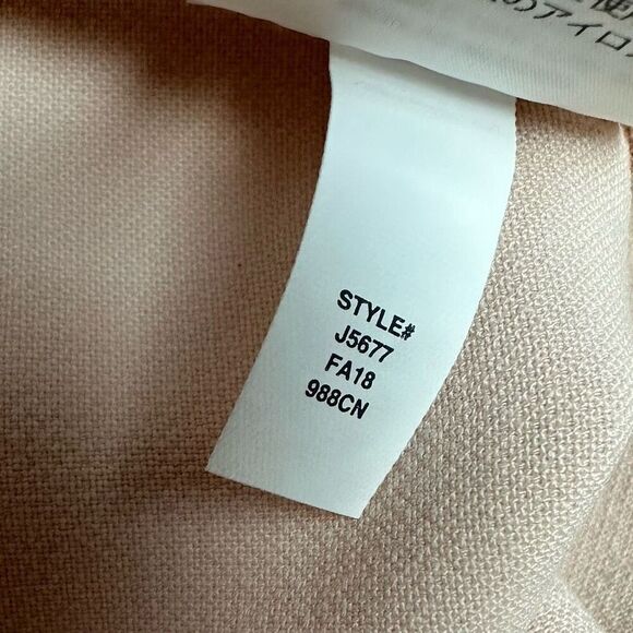 J. Crew Peyton Stretch Wide-leg Pant size 14T Pale Pink - Picture 6 of 7